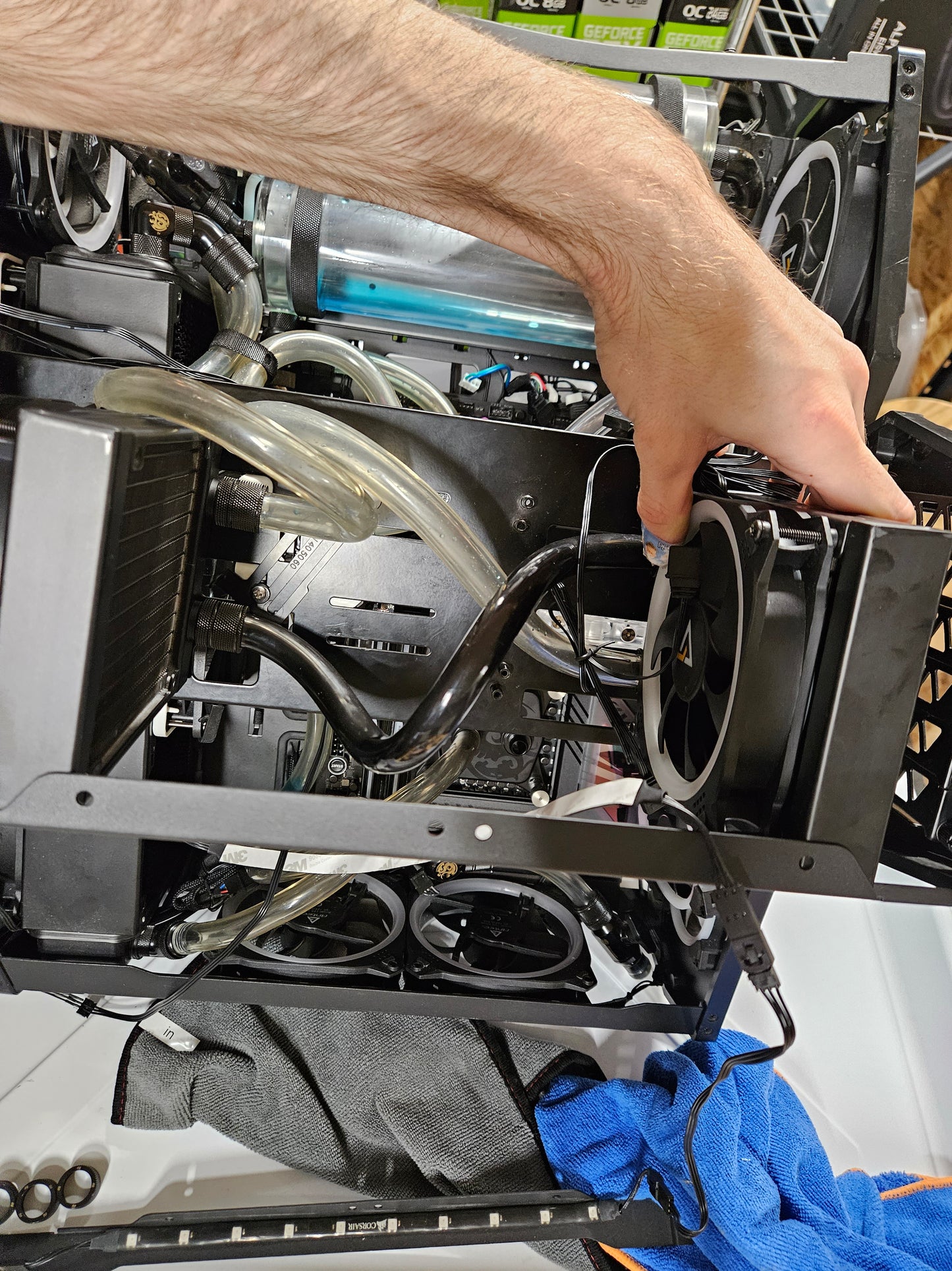 (Tier 2) Liquid Cooling System Full Disassembly, Clean & Reassembly